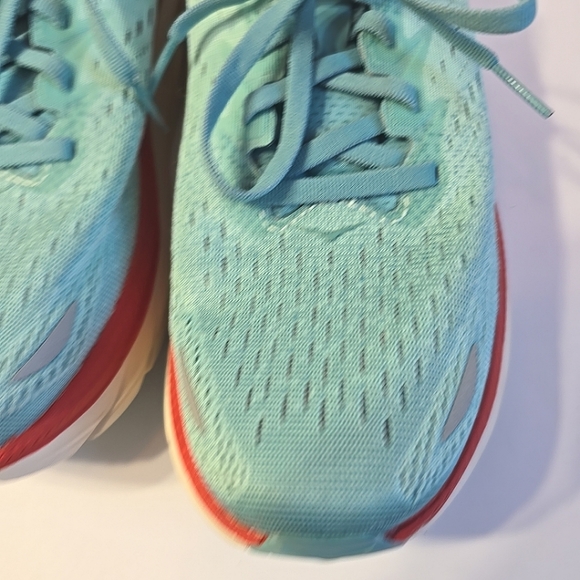 NWOT Ladies Hoka One One Clifton 8 In Aquareelle Sneakers - Picture 5 of 10